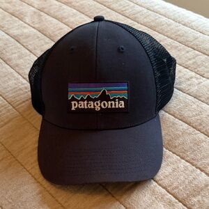 Patagonia Navy and Black Trucker Hat